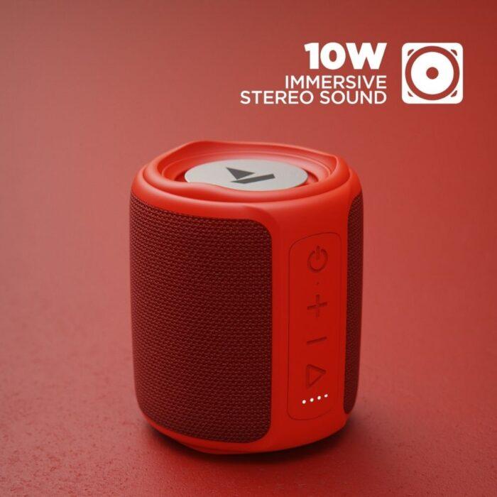 boAt Stone 350 10 W Bluetooth Speaker (Red) - Image 4