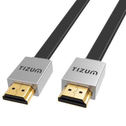 Tizum 3 Mtr High Speed HDMI Cable “Fusion”- HDMI 2.0 -Gold Plated-High Speed Data 18Gbps, 3D, 4K, HD 2160p (10 Ft)