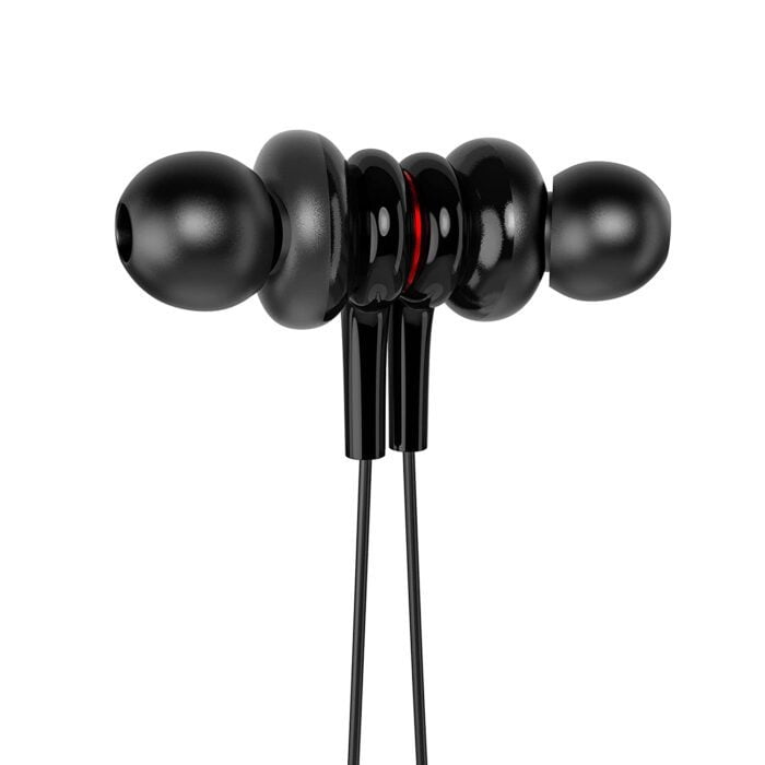 INSTAPLAY INSTABUDS Bluetooth 5.0 Wireless Headphones with Extra Bass Stereo Sound, 12Hrs Playtime, Lightweight Neckband (RED) - Image 3