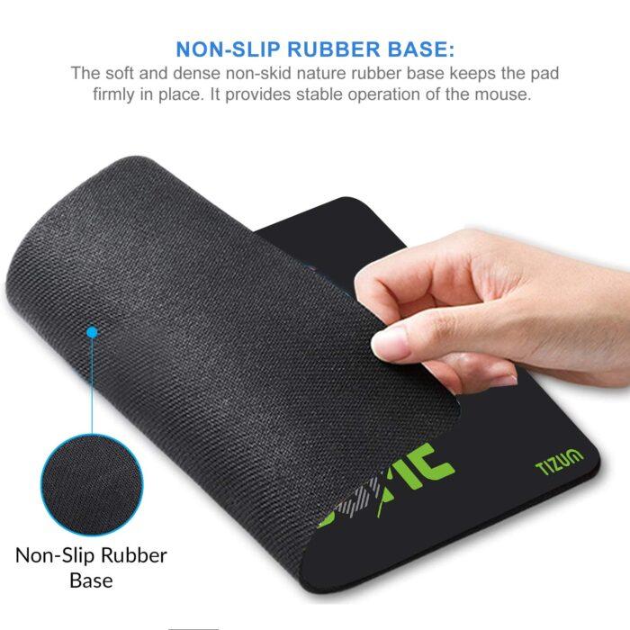 Tizum Z65- Mouse Pad for Laptop, Notebook, MacBook Pro Air, Gaming Computer. 9.4 * 7.9 Inches, Anti-Skid Base Mousepad (MP9) - Image 4