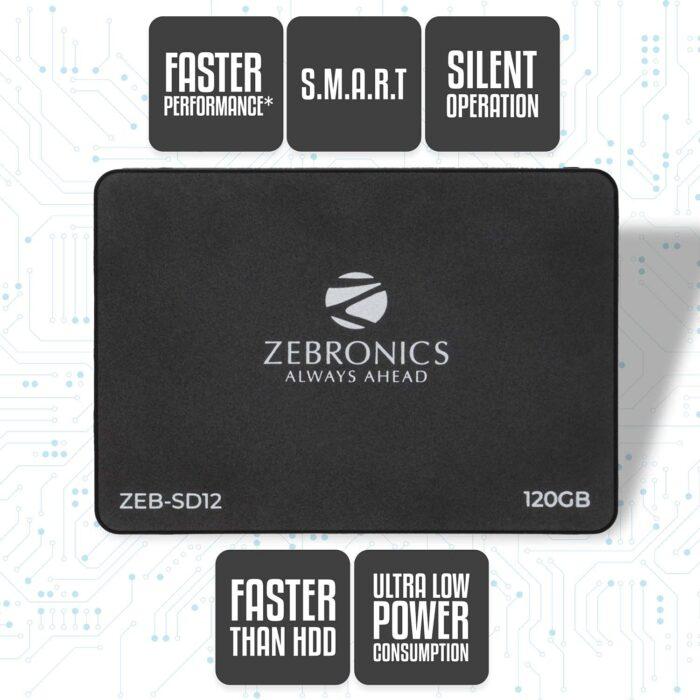 ZEBRONICS ZEB-SD12 120GB 2.5 inch Solid State Drive - Image 5