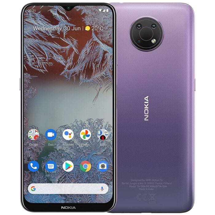 Nokia G10, 6.5” HD+ Screen, 5050 mAh Battery, Triple Camera, 4 + 64GB Memory (Dusk/Purple) - Image 3