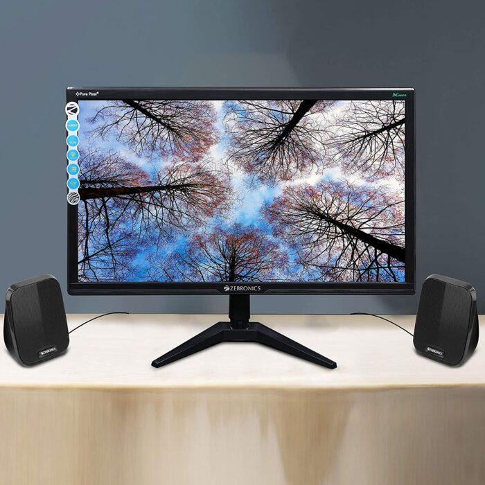 ZEBRONICS Zeb-Fame 5watts 2.0 Multi Media Speakers with AUX, USB and Volume Control (Black) - Image 5