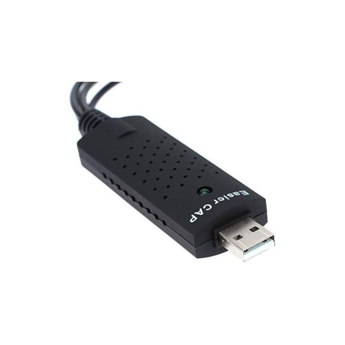 PremiumAV Easiercap USB 2.0 Video & Audio Capture Card Adapter Composite RCA Input for TV DVD VHS - Image 2