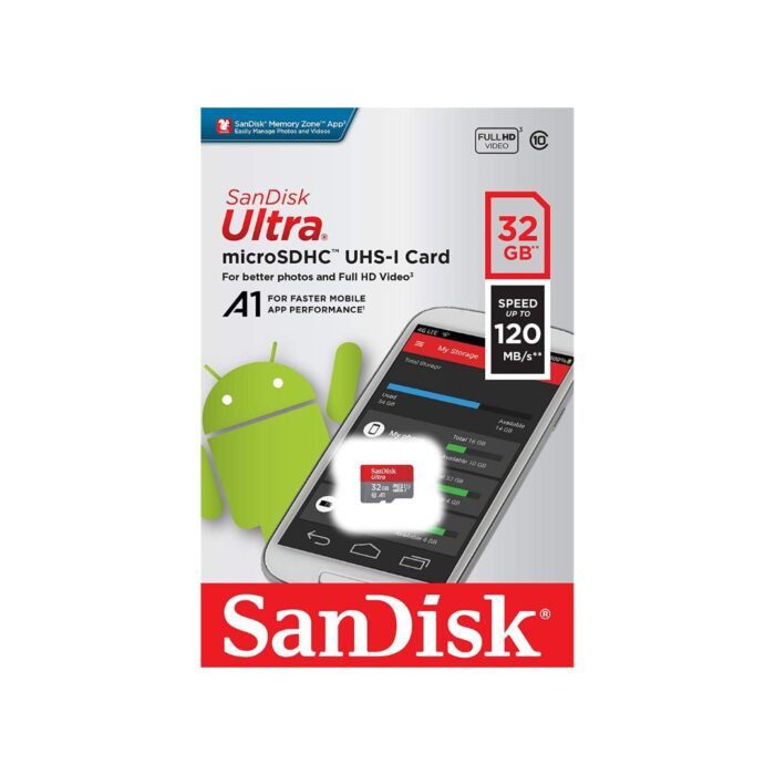 SanDisk Ultra microSD UHS-I Card 32GB, 120MB/s R - Image 2