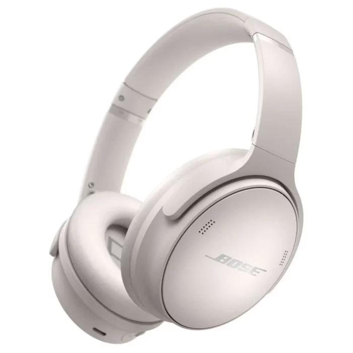 Sealed - Bose Quietcomfort 45 Bluetooth Wireless Over Ear Headphones with Mic Noise Cancelling - White Smoke - Image 1
