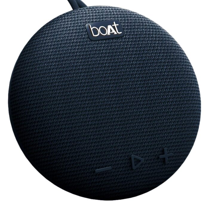 boAt Stone 190 Wireless Portable Speaker with 52mm Dynamic Driver, Up to 4hrs Nonstop Playback, IPX 6 Water Resistant - Blue - Image 1