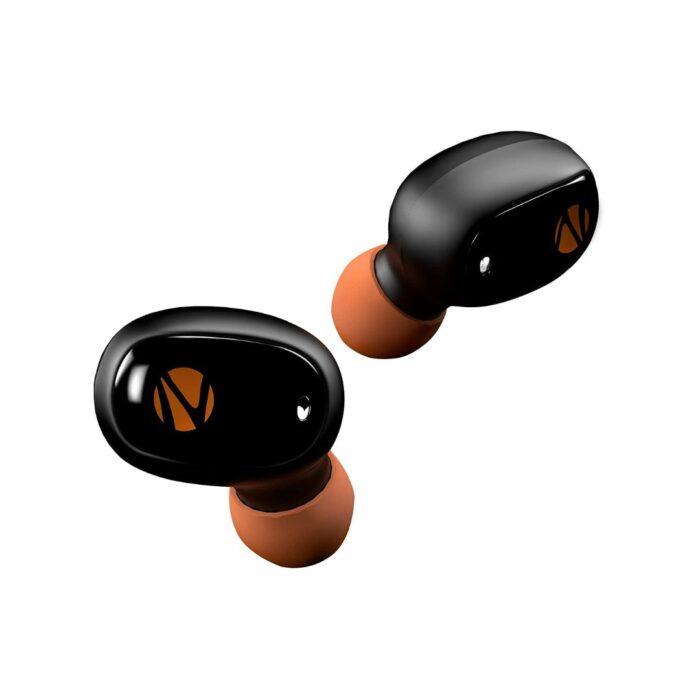 ZEBRONICS Zeb-Sound Bomb 1 Bluetooth Truly Wireless In Ear Earbuds with Mic (Orange) - Image 3