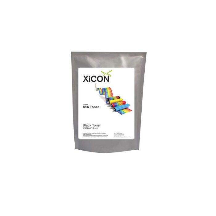Xicon Black Toner Powder for 88A Toner - 70g (Pack of 5) - Image 2