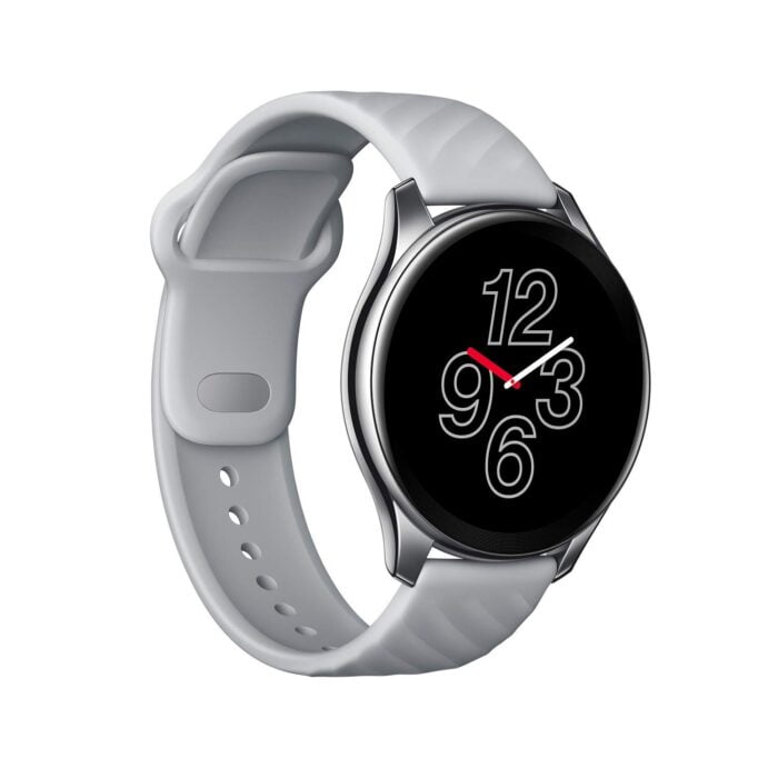 OnePlus Watch Moonlight Silver: 46mm dial, Warp Charge, 110+ Workout Modes, Smartphone Free Music, IP68 Water Resistance - Image 1