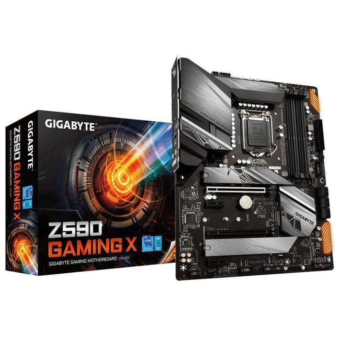 GIGABYTE Z590 Gaming X Motherboard with Direct 12+1 Phases Digital VRM with DrMOS, Full PCIe 4.0* Design with Thermal Guard - Image 1