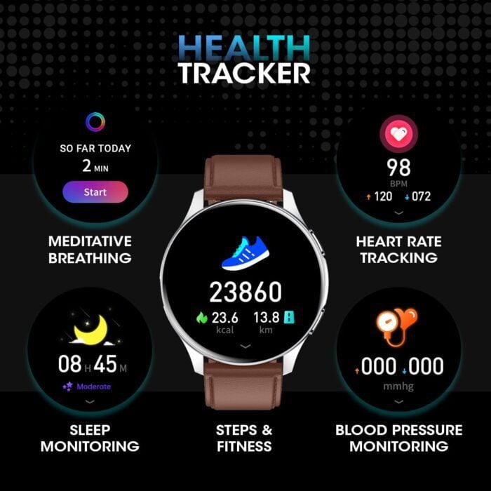 Fire-Boltt INVINCIBLE 1.39" (3.53cm) AMOLED454x454 Bluetooth Calling Smartwatch ALWAYS ON, 100 Sports Modes, 100 Inbuilt Watch Faces & 8GB - Image 5