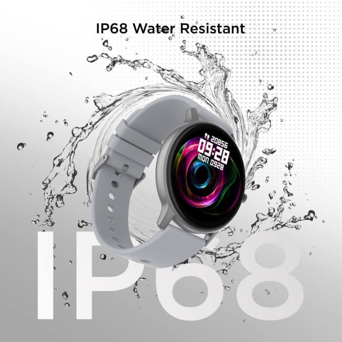 Fire-Boltt Rage Full Touch Display & 60 Sports Modes with IP68 Rating Smartwatch, Sp02 Tracking - Grey - Image 7
