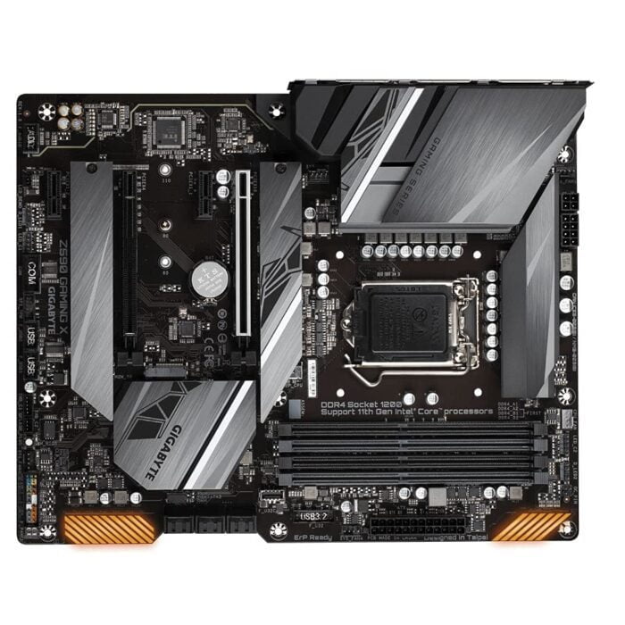 GIGABYTE Z590 Gaming X Motherboard with Direct 12+1 Phases Digital VRM with DrMOS, Full PCIe 4.0* Design with Thermal Guard - Image 3