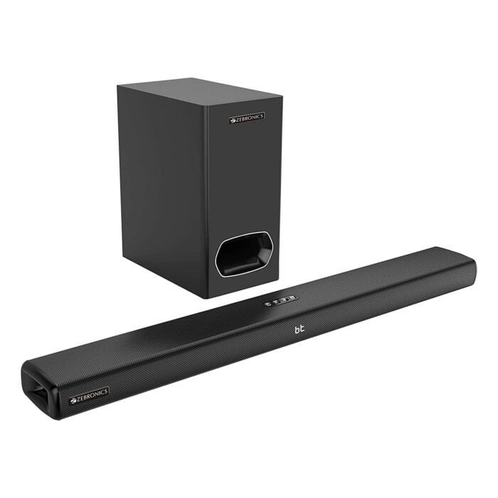 Zebronics Zeb-JUKEBAR 9000 PRO Dolby, 120W Multimedia soundbar with subwoofer Supports HDMI(ARC), Optical Input, AUX, Wireless BT, USB & Dolby Digital Plus - Image 1