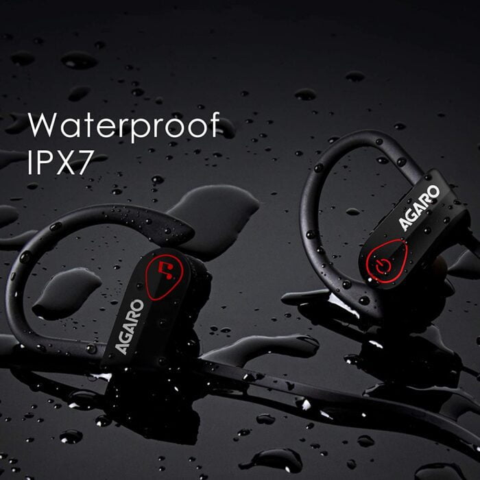 AGARO Sports Bluetooth Wireless in Ear Earphones with Mic (Black) - Image 7
