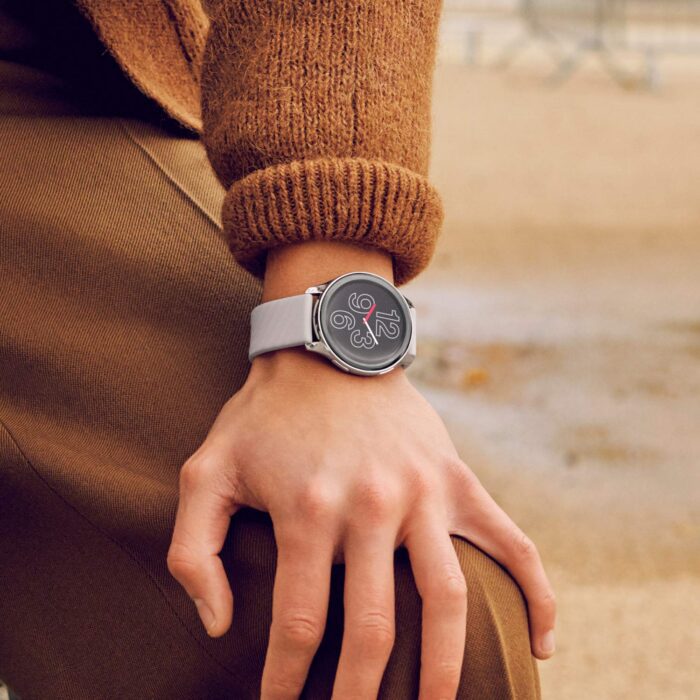 OnePlus Watch Moonlight Silver: 46mm dial, Warp Charge, 110+ Workout Modes, Smartphone Free Music, IP68 Water Resistance - Image 5