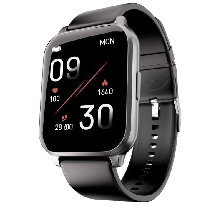 Fire-Boltt Ninja 3 Smartwatch Full Touch 1.69 & 60 Sports Modes with IP68, Sp02 Tracking, Over 100 Cloud based watch faces - Black - Image 1