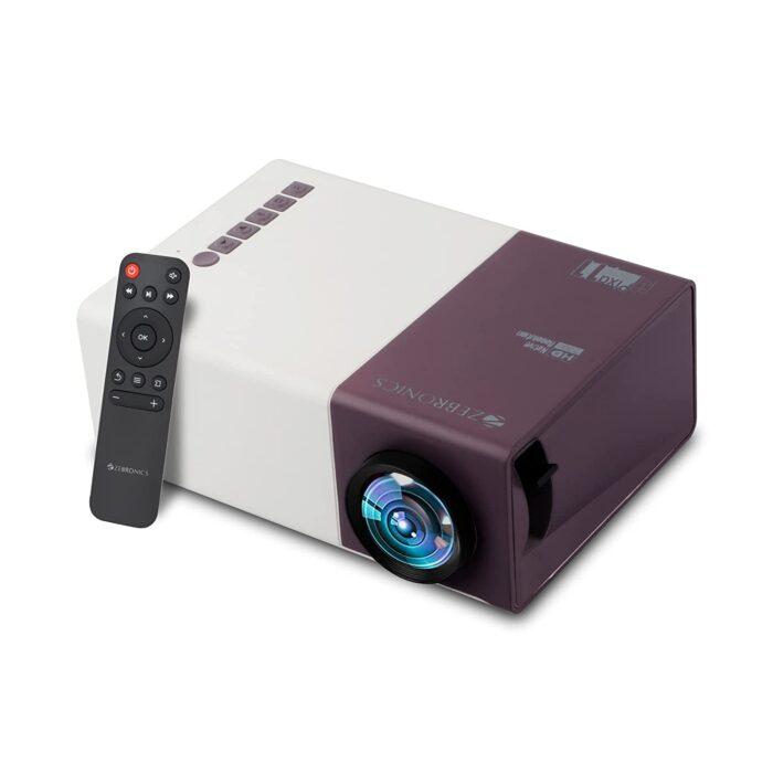 ZEBRONICS Zeb-PIXAPLAY 11 Portable LED Projector - Image 1