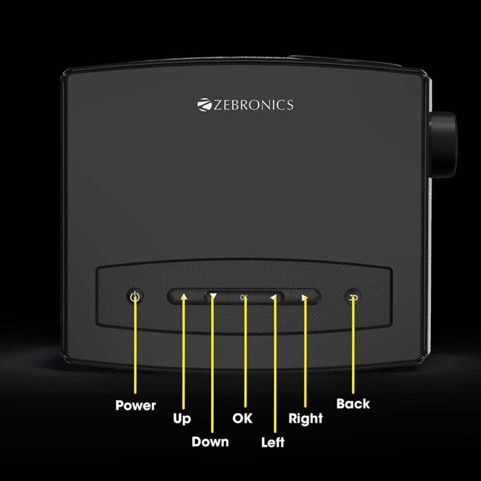 ZEBRONICS Zeb-PIXAPLAY 15 Android Smart LED Projector - Image 8