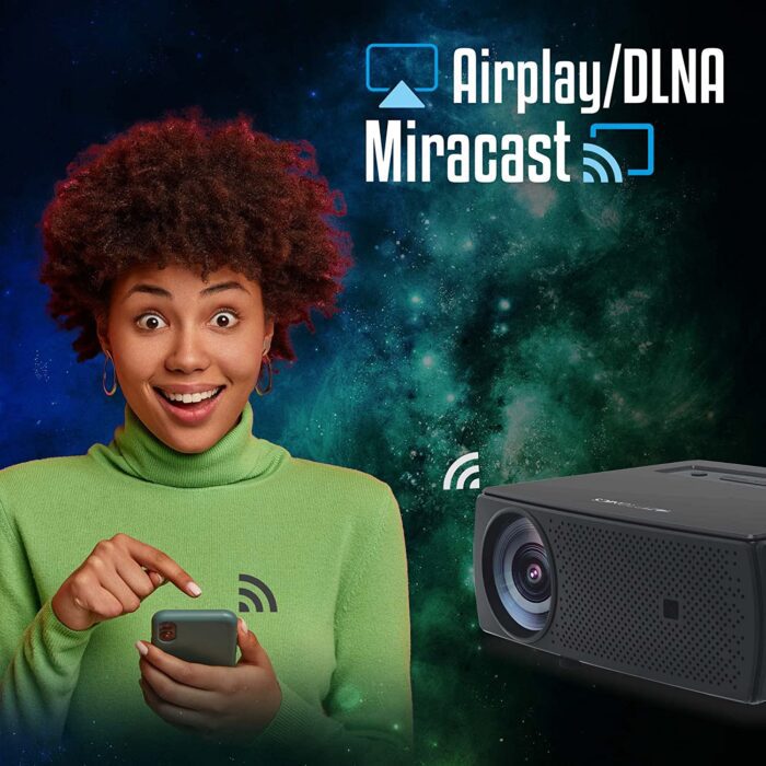 ZEBRONICS Zeb-PIXAPLAY 15 Android Smart LED Projector - Image 4