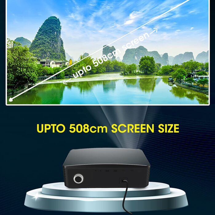ZEBRONICS Zeb-PIXAPLAY 16 Android Smart LED Projector - Image 4