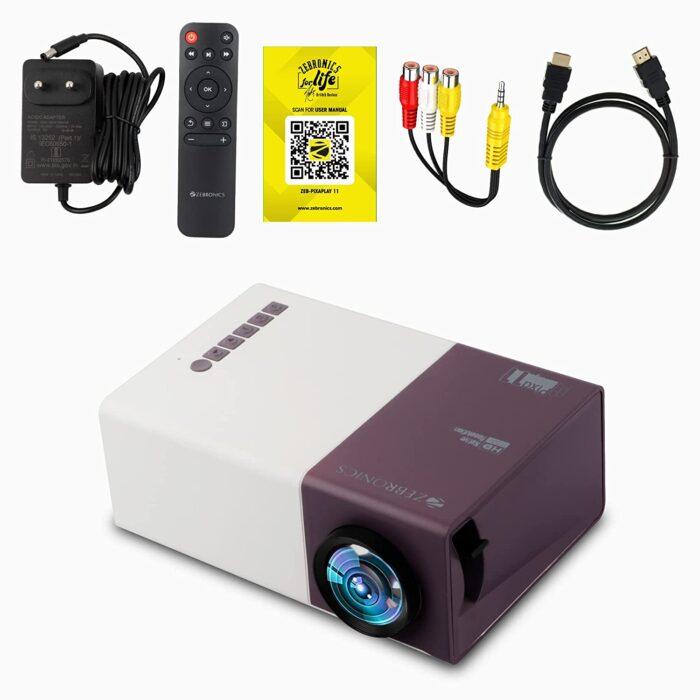ZEBRONICS Zeb-PIXAPLAY 11 Portable LED Projector - Image 8