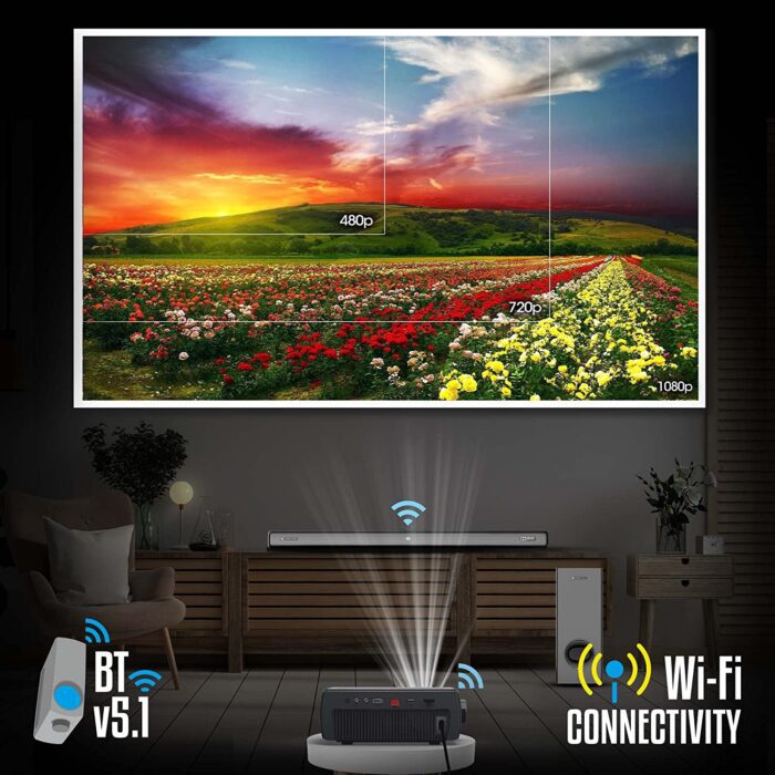 ZEBRONICS Zeb-PIXAPLAY 15 Android Smart LED Projector - Image 7