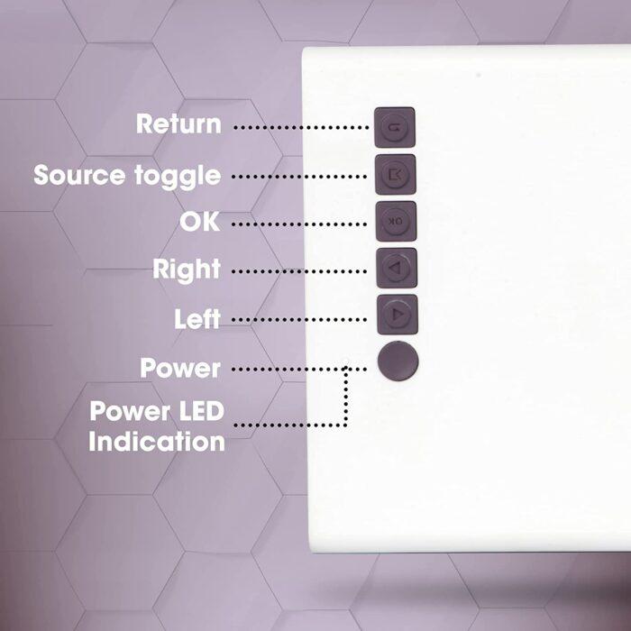ZEBRONICS Zeb-PIXAPLAY 11 Portable LED Projector - Image 7