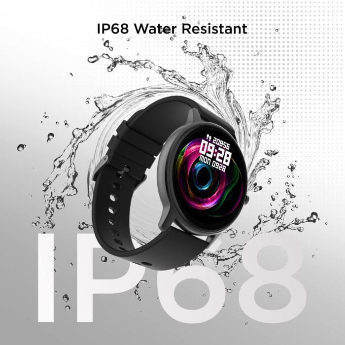 Fire-Boltt Rage Full Touch Display & 60 Sports Modes with IP68 Rating Smartwatch, Sp02 Tracking - Black - Image 3