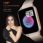 Fire-Boltt Ninja 3 1.83" Display Smartwatch Full Touch with 100+ Sports Modes with IP68, Sp02 Tracking - Rose Gold - Image 2