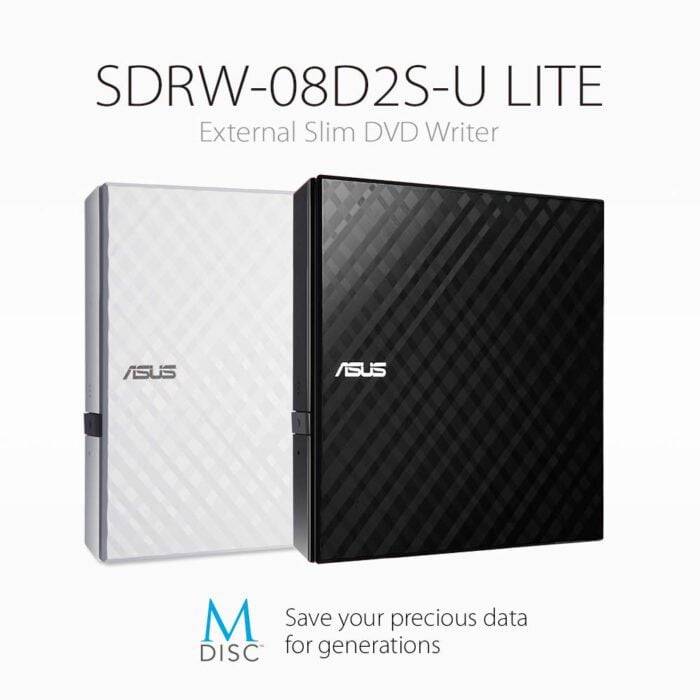 ASUS External Slim DVD-RW (SDRW-08D2S-U LITE) - Image 2