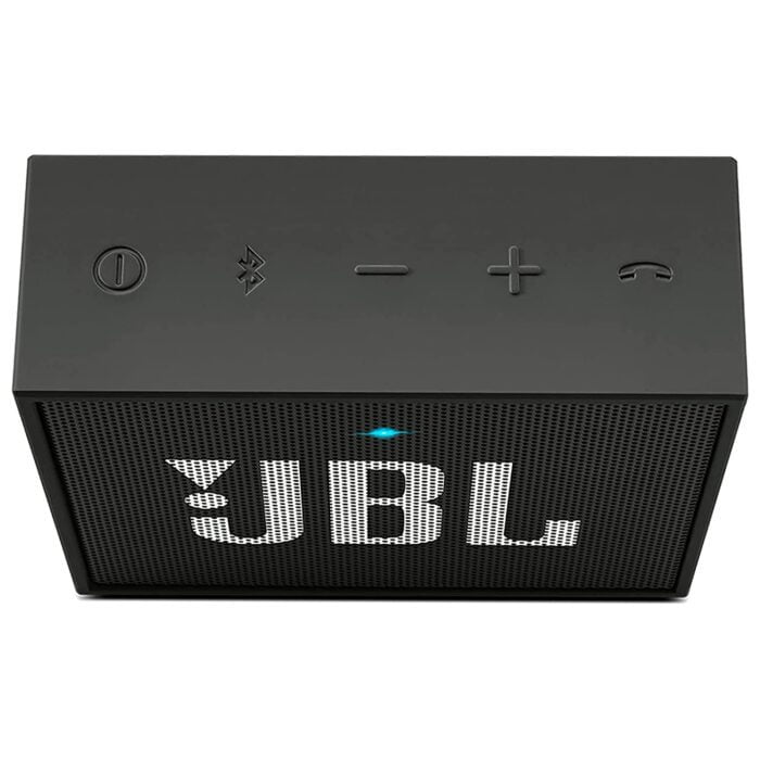 JBL Go, Wireless Portable Bluetooth Speaker with Mic, JBL Signature Sound, Vibrant color options, Bluetooth & AUX Connectivity (Black) - Image 4