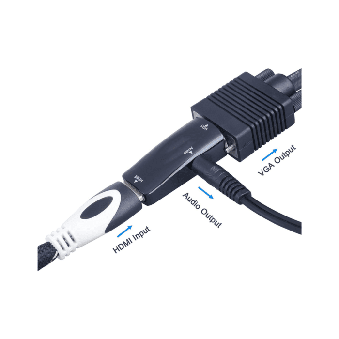 Tobo HDMI to VGA Adapter, Active HDMI to VGA Converter (Female to Female) - Image 3