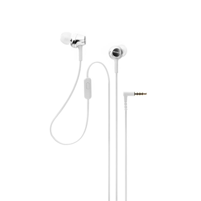 Sony MDR-EX15AP EX In-Ear Wired Stereo Headphones with Mic - White - Image 3