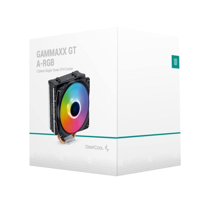 DEEPCOOL GAMMAXX GT A-RGB CPU Air Cooler with 120mm A-RGB Fan Supporting Intel LGA1700/LGA1200/1151/1150/1155 and AMD AM4 - DP-MCH4-GMX-GT-ARGB - Image 7