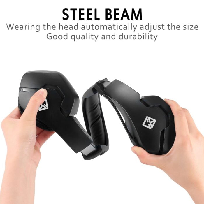 Cosmic Byte Stardust Headset with Flexible Mic for PS4, Xbox One, Laptop, PC, iPhone and Android Phones (Black) - Image 3