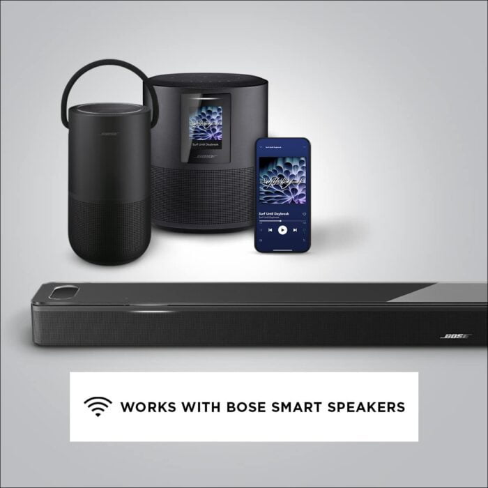 Bose Smart Soundbar 900 Dolby Atmos with Alexa Built-in, Bluetooth connectivity - Black - Image 4