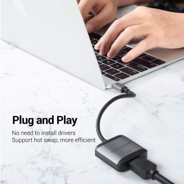 VEnTIOn Store USB C to HDMI Cable, USB 3.1 Type C Thunderbolt 3 to HDMI - Image 4