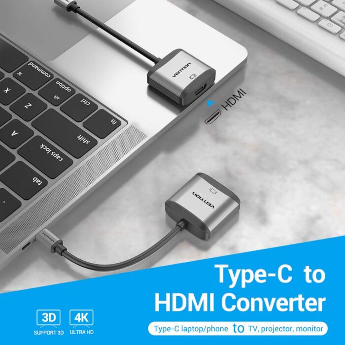 VEnTIOn Store USB C to HDMI Cable, USB 3.1 Type C Thunderbolt 3 to HDMI - Image 5