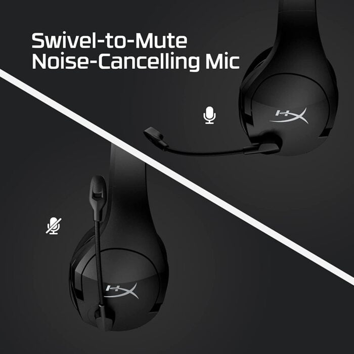 Hyperx Cloud Stinger Core Bluetooth Wireless On Ear Headphones with Mic (Black) - Image 7