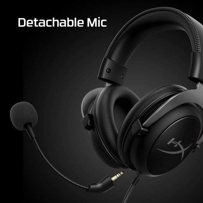 HyperX Cloud II Wired Over Ear Headphones with Mic Gaming for PC,Xbox One,PS4 - Red (KHX-HSCP-RD) - Image 5