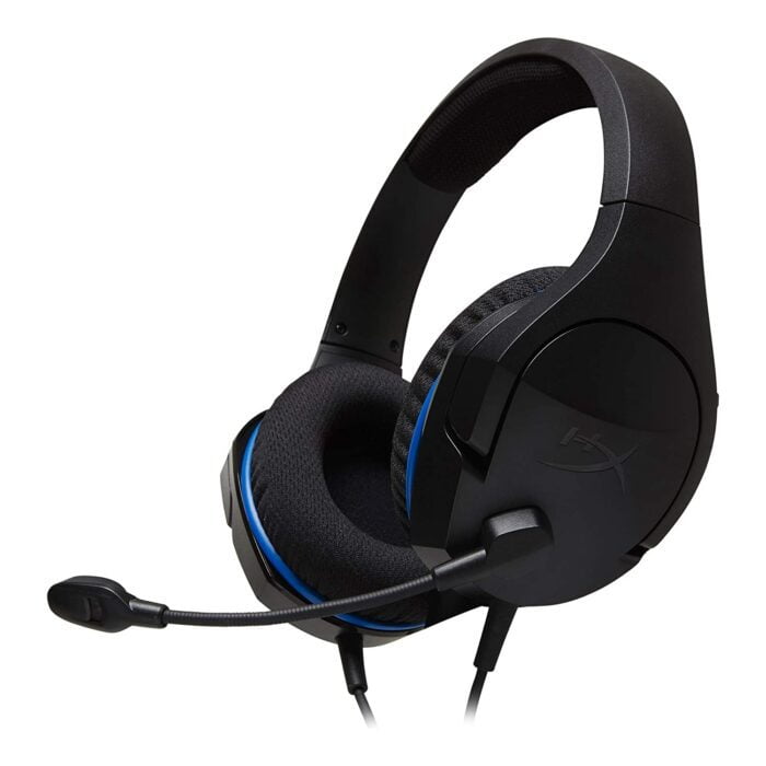 HyperX Cloud Stinger Core - Gaming Headset for PlayStation 4 & 5, Over-Ear Wired Headset with Mic, Passive Noise Cancelling Black - Image 1