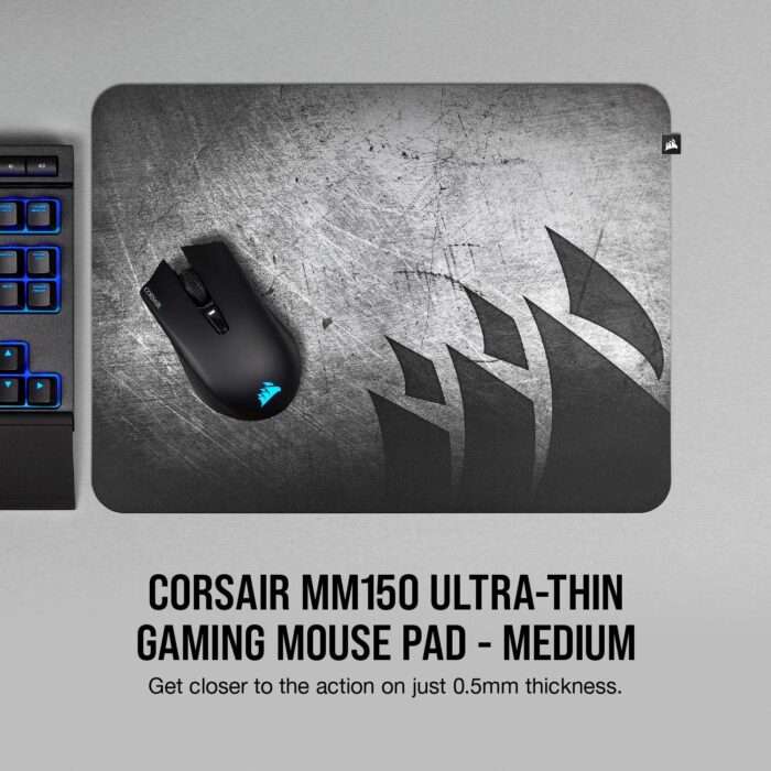 Corsair MM150 Ultra-Thin Medium Gaming Mouse Pad - Image 2