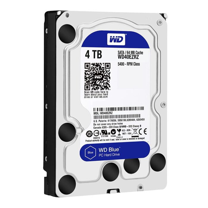 Western Digital Blue 4TB Internal Hard Drive - WD40EZRZ - Image 2