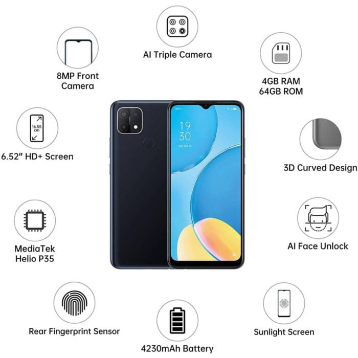 Oppo A15s (Dynamic Black, 4GB, 128GB Storage) with No Cost EMI/Additional Exchange Offers, CPH2179 - Image 5