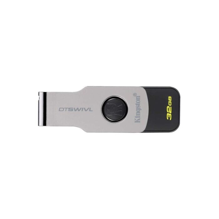 Kingston DataTraveler Swivl 32GB USB 3.0 Pen Drive (DTSWIVL/32GBIN, Black) - Image 2