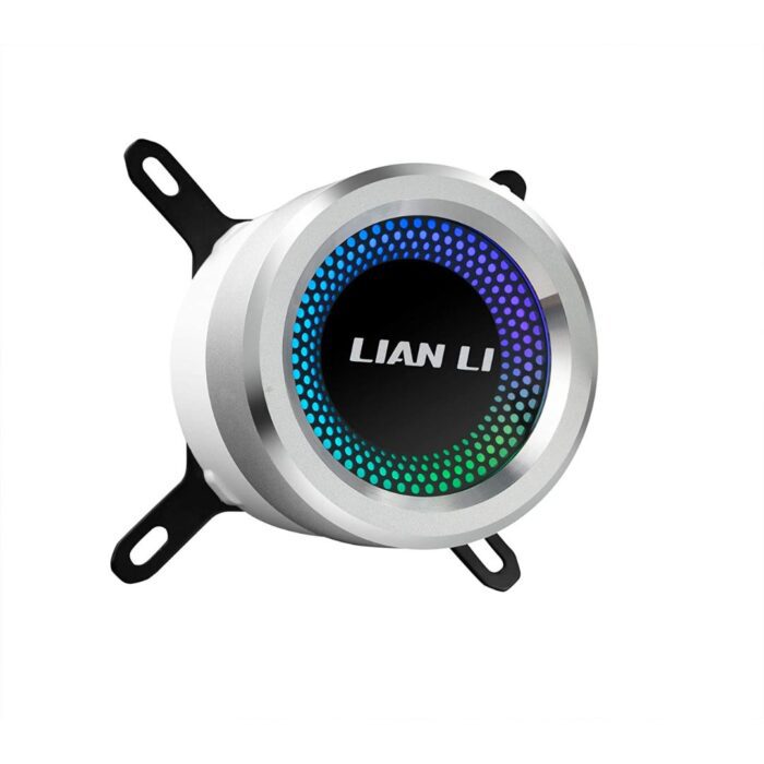 Lian Li Galahad 240 ARGB AIO Liquid CPU Cooler - White - Image 2
