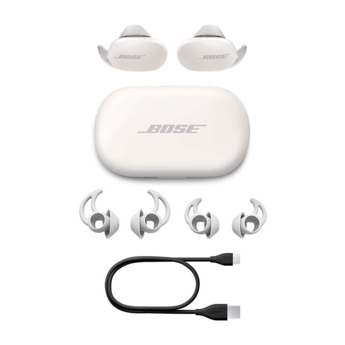 Bose QuietComfort  Noise Cancelling Earbuds with Touch Control, With Mic, Soapstone - Image 5