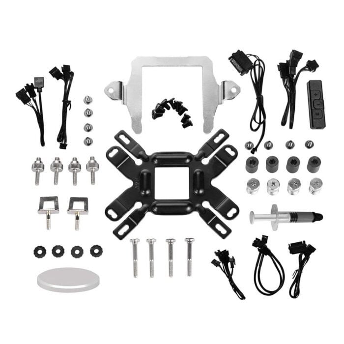 Lian Li Galahad 240 ARGB AIO Liquid CPU Cooler - White - Image 5